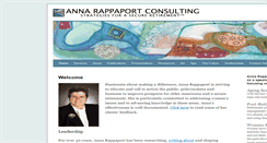 Desktop Screenshot of annarappaport.com